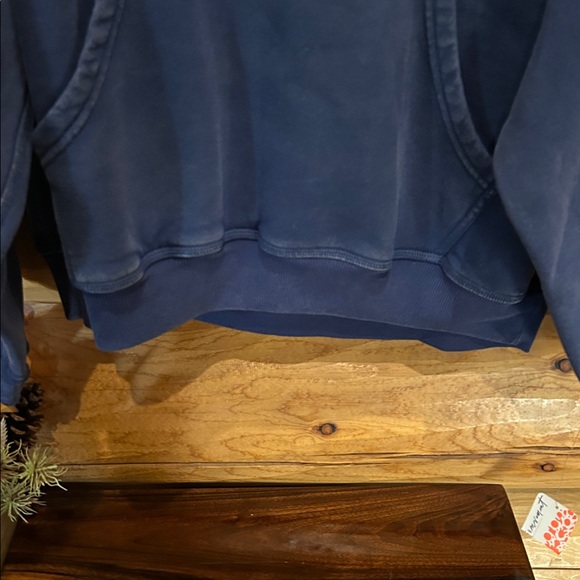 Free People NWT Final Call Hoodie Size Small in Black Grape - Picture 7 of 12